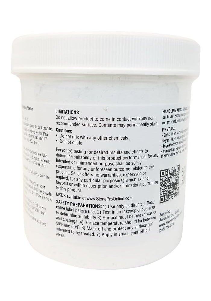 Stone Pro Pro Shine Granite Polishing Powder - 1 Pound - Image 3